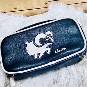 Zodiac sign Aries the ram wallet